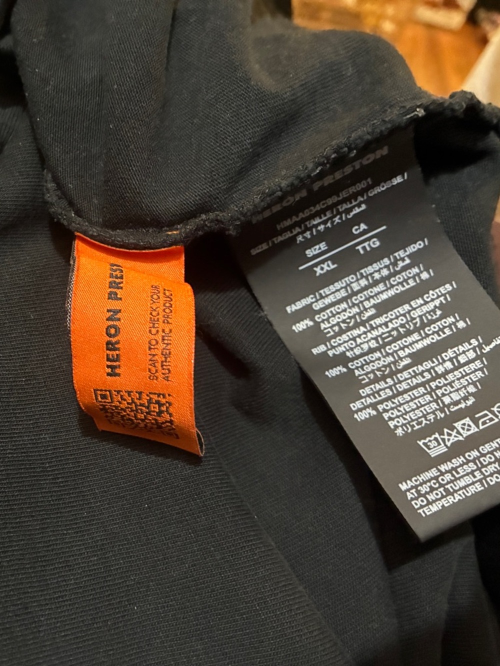 NWOT HERON PRESTON SHIRT - Picture 8 of 10